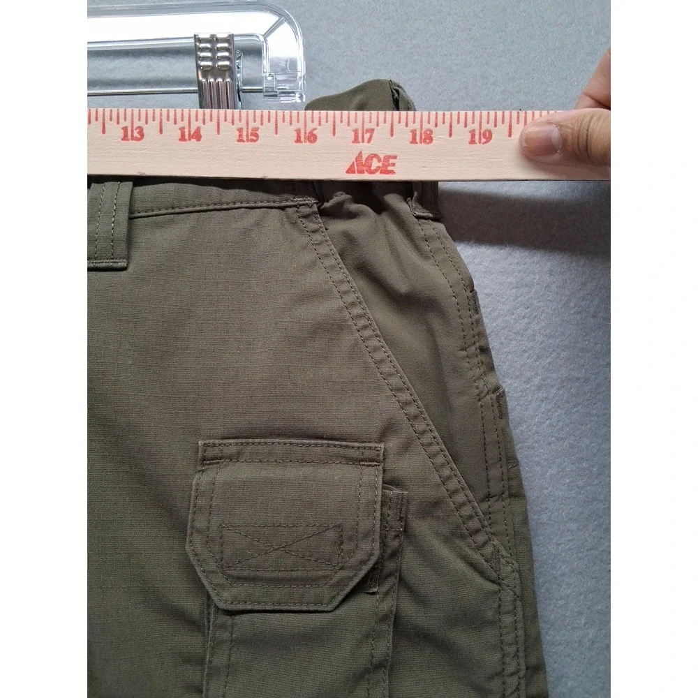 5.11 Tactical Pants Men's 36x34‎ Double Knee Cargo Elastic Waist Green - Picture 3 of 13